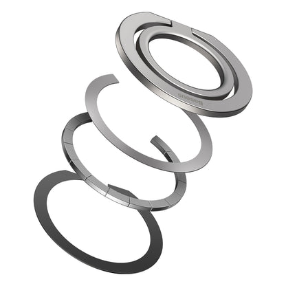 Baseus Halo Ringhalter, Universal, Silber SUCH000012