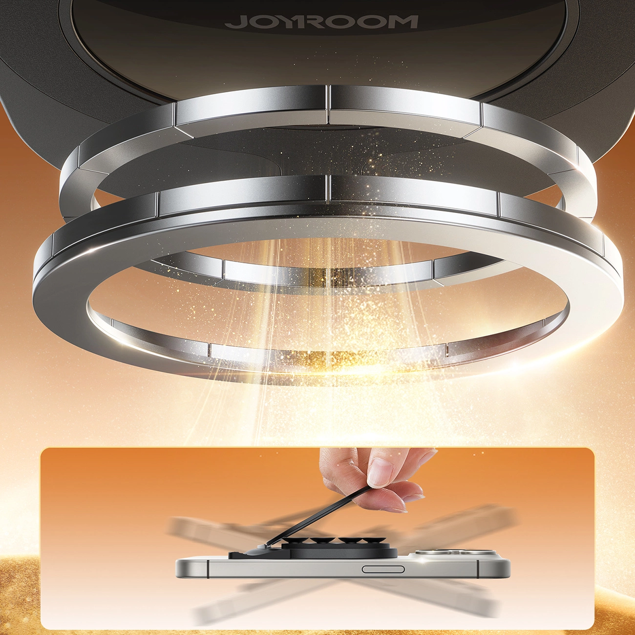 Joyroom JR-ZS418 Ringhalterung, Universal, Schwarz