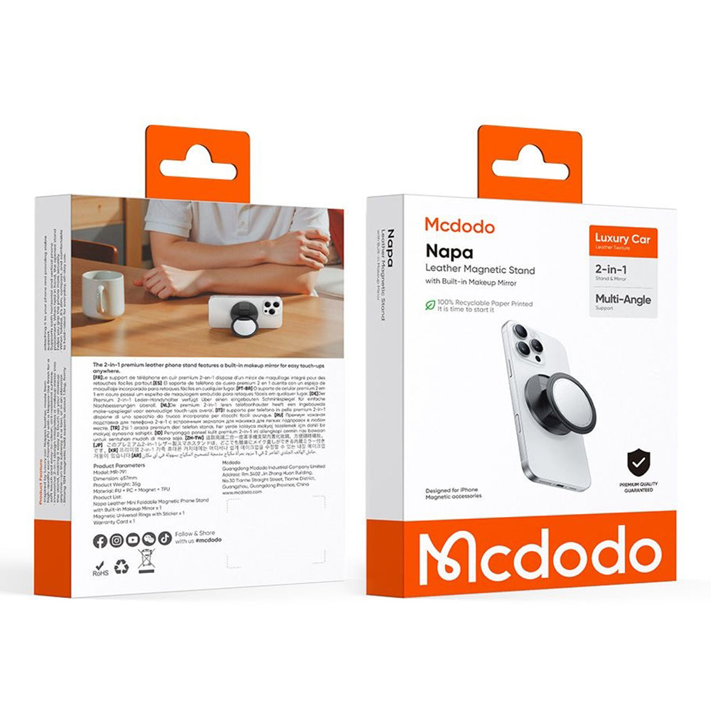 McDodo MR-7912 2in1 Ringhalter, Schwarz