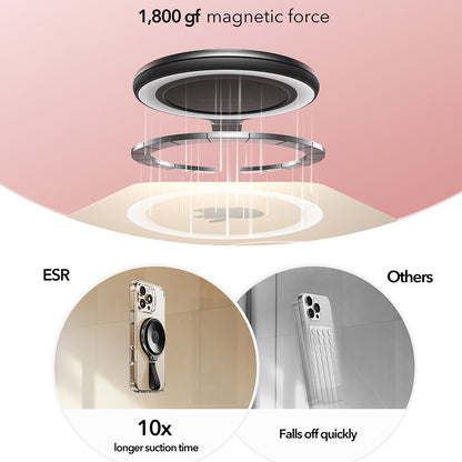 ESR HaloLock Ringhalter, Schwarz