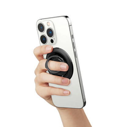 Spigen O-Mag OM100 Ringhalterung, Universal, Schwarz AMP03120