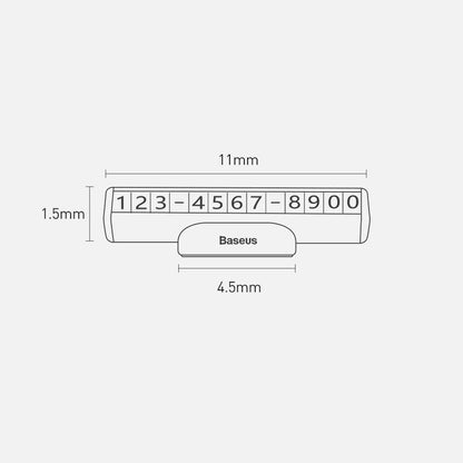 Baseus Auto-Telefonhalter CNFT000001