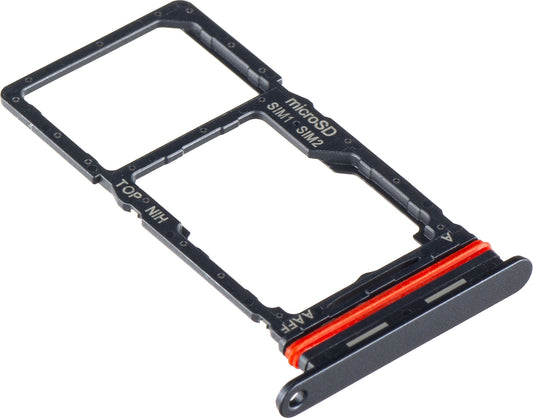 SIM-Kartenhalter Samsung Galaxy A16 5G A166 / A16 4G A165, Schwarz