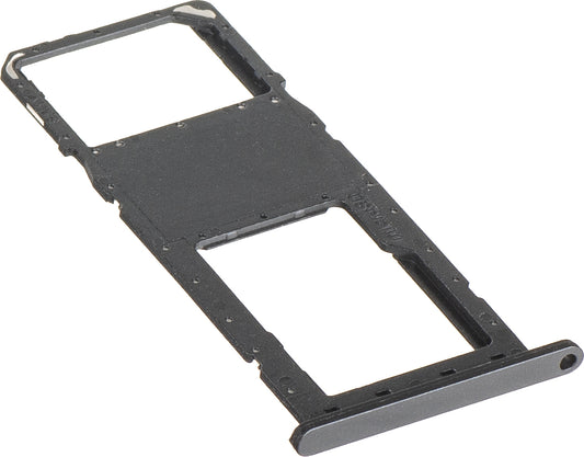 SIM-Kartenhalter Samsung Galaxy A03s A037, Schwarz