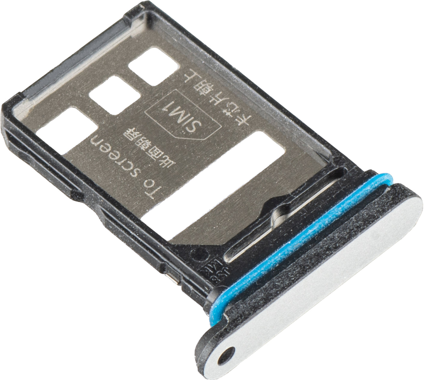 SIM-Halterung Honor 600e / 600 Lite, Grau (Velvet Grey), Service Pack 5168ACMH