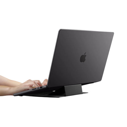 Spigen Slim Fold LD201-S8 Laptopständer für max. 16 Zoll, Schwarz AMP11117