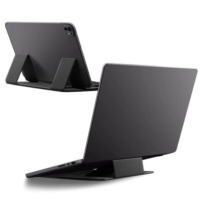 Spigen Slim Fold LD201-S8 Laptopständer für max. 16 Zoll, Schwarz AMP11117