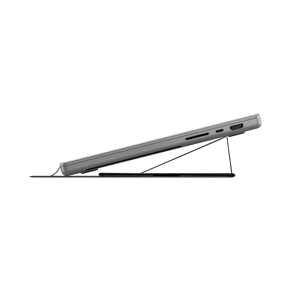 Spigen Slim Fold LD201-S8 Laptopständer für max. 16 Zoll, Schwarz AMP11117