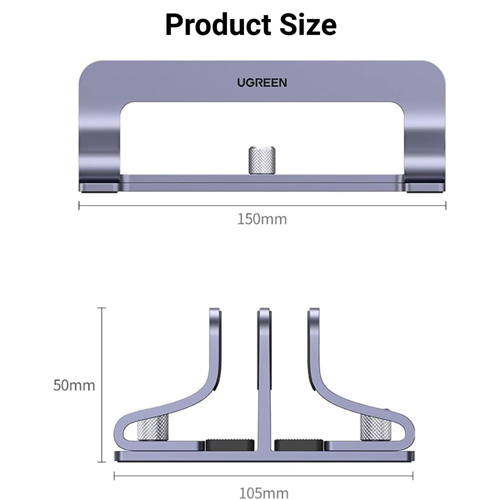 UGREEN LP258 Ständer für Laptop max 17.3 Zoll, Silber