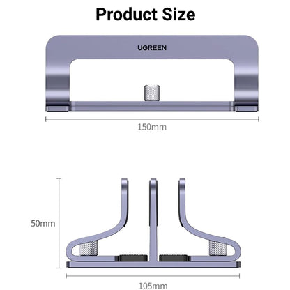 UGREEN LP258 Ständer für Laptop max 17.3 Zoll, Silber