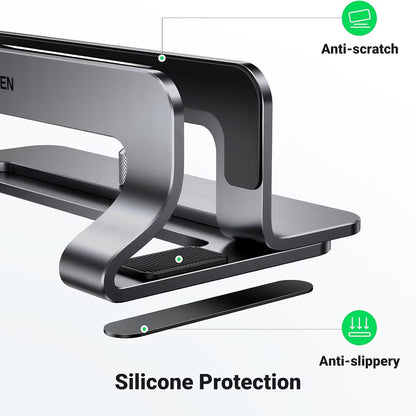 UGREEN LP258 Vertical Stand (29277) for Laptops with Thickness 12mm - 26mm, Silver