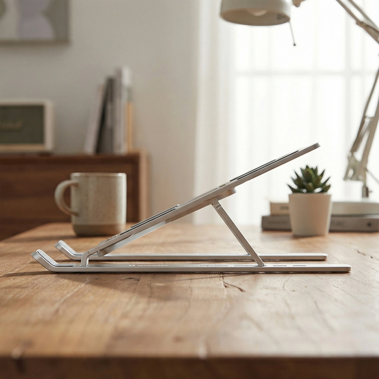 WZK WDCX-X8S Halterung für Laptop 10 Zoll - 16 Zoll, Silber