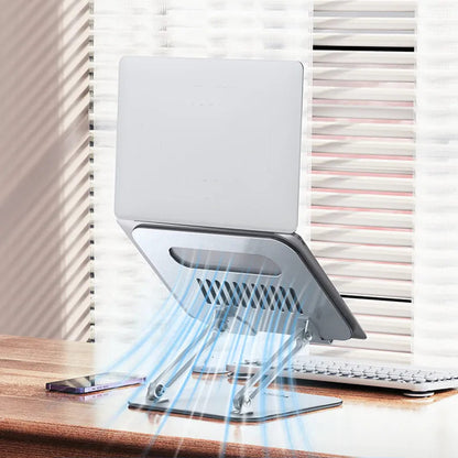 Yesido LP05 Laptopständer für 10 Zoll - 17 Zoll, Silber