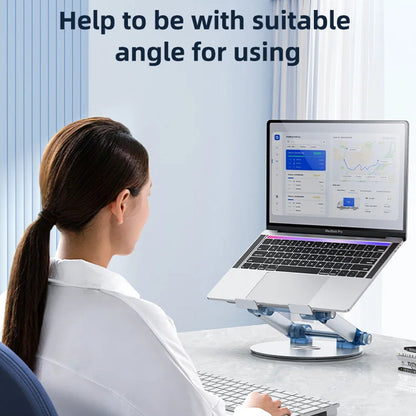 Yesido LP06 Ständer für Laptops 10 Zoll - 17,3 Zoll, Silber