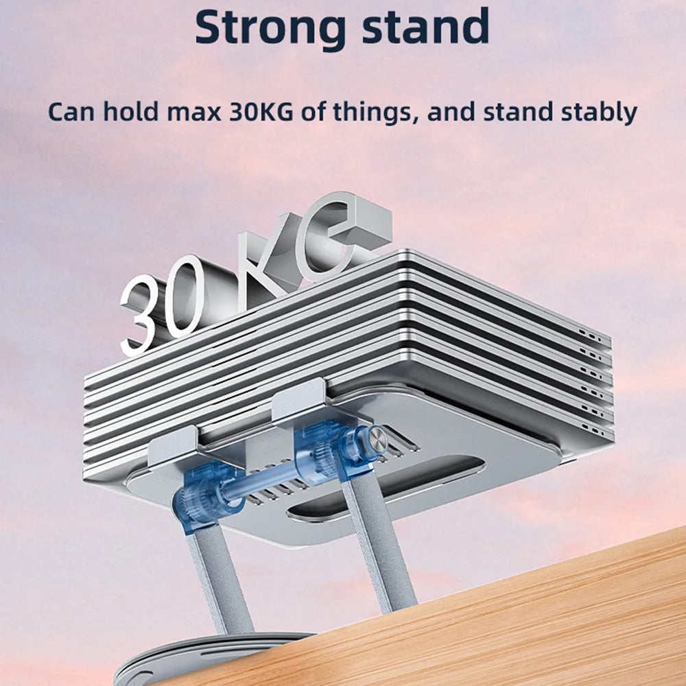 Yesido LP06 Ständer für Laptops 10 Zoll - 17,3 Zoll, Silber