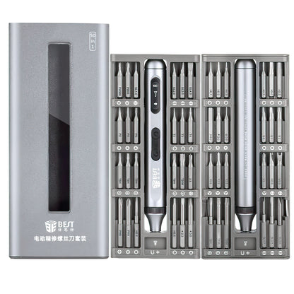 Elektrischer Schraubendreher Best BST-9933A, 50in1, Silber