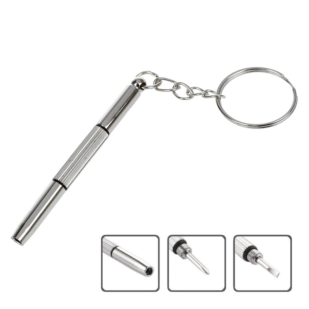 Techsuit ST1 Screwdriver for Glasses, Silver