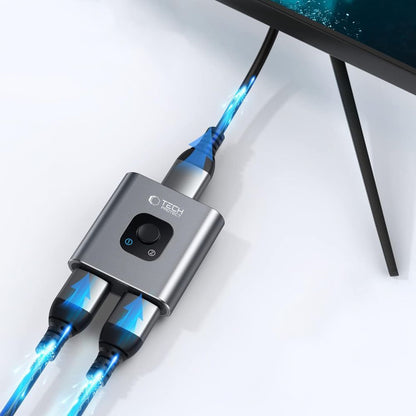 HDMI Video Switch Tech-Protect HB07, Grau