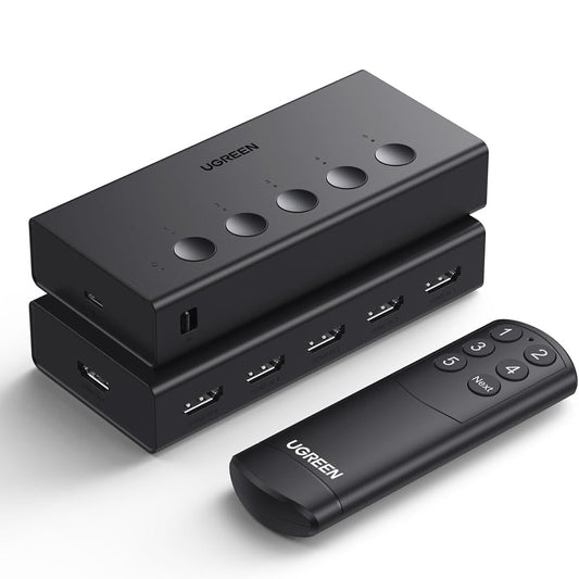 HDMI Video Switch UGREEN CM568 (90512), Schwarz