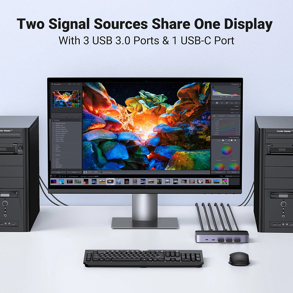 HDMI Video Switch UGREEN CM664, Schwarz