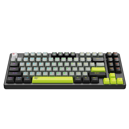 HAVIT KB904L Gaming Keyboard, RGB, 1.8m, Black Green