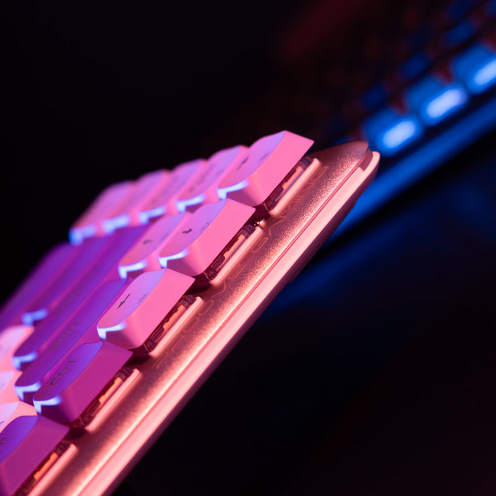 Gaming-Tastatur Wireless Proove AFK, RGB, BT / Wi-Fi / Kabelgebunden, 1,5m, Weiß WKAFKEN22002