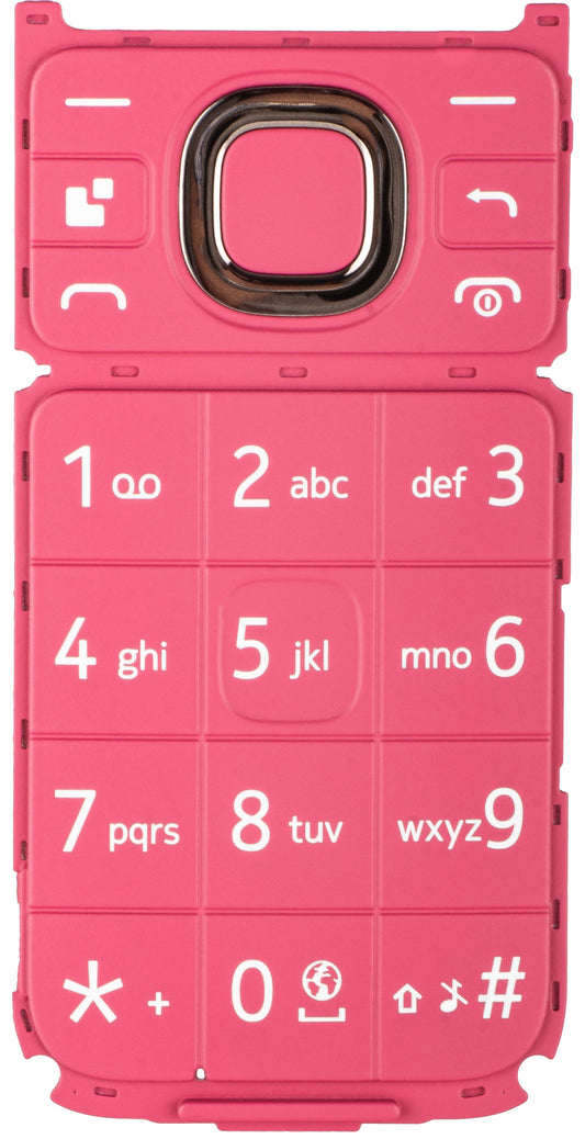 Lateinische Tastatur für HMD 2660 Flip, Rot