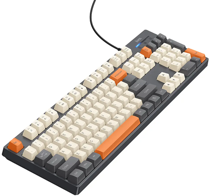 Kabelgebundene USB-Tastatur HOCO GM61 Tri-Color, 1,45 m, Grau