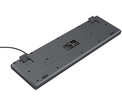 Kabelgebundene USB-Tastatur HOCO GM61 Tri-Color, 1,45 m, Grau