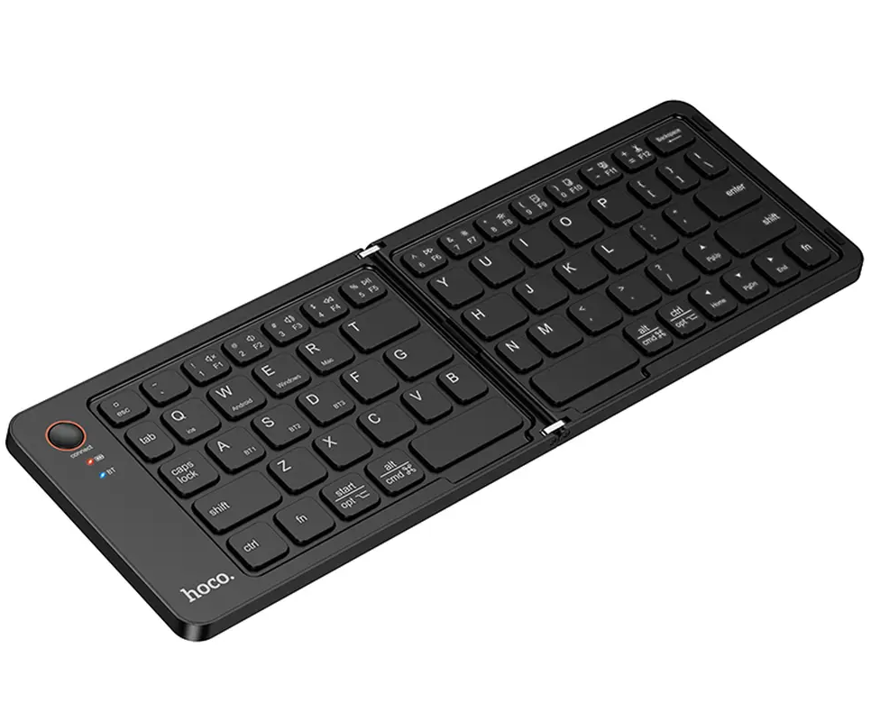Faltbare Bluetooth-Tastatur HOCO GM71, Schwarz