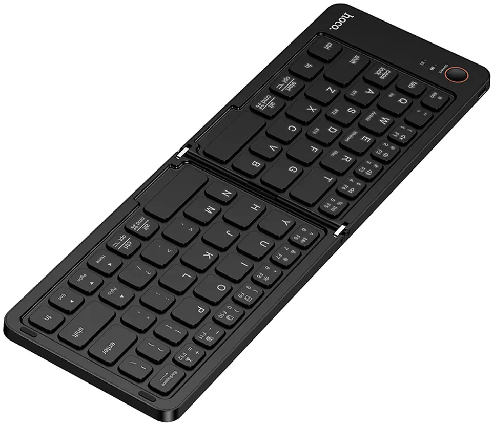 Faltbare Bluetooth-Tastatur HOCO GM71, Schwarz