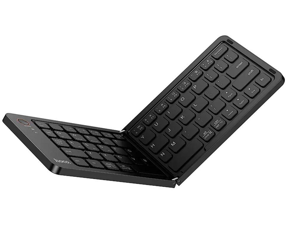 Faltbare Bluetooth-Tastatur HOCO GM71, Schwarz