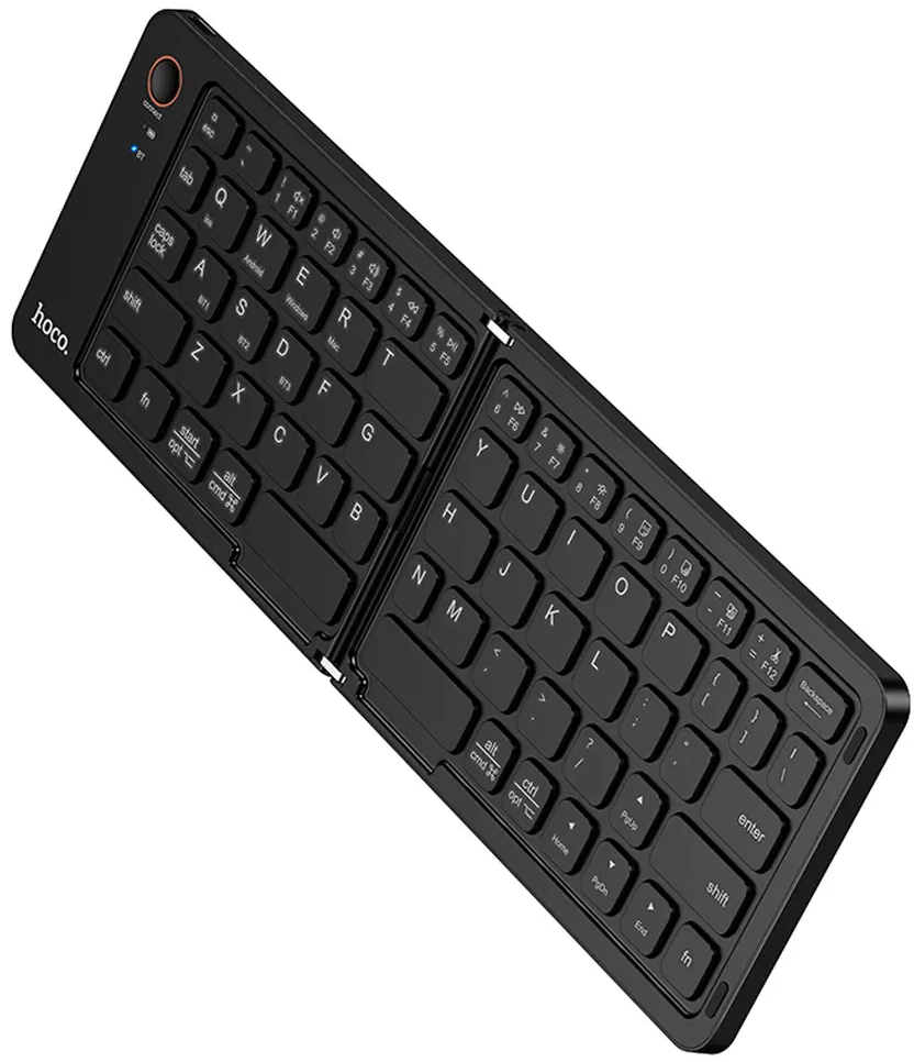 Faltbare Bluetooth-Tastatur HOCO GM71, Schwarz