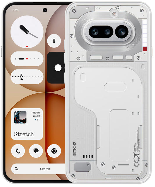 Mobiltelefon Nothing Phone (4a), 256GB, 12GB, Weiß A10400279