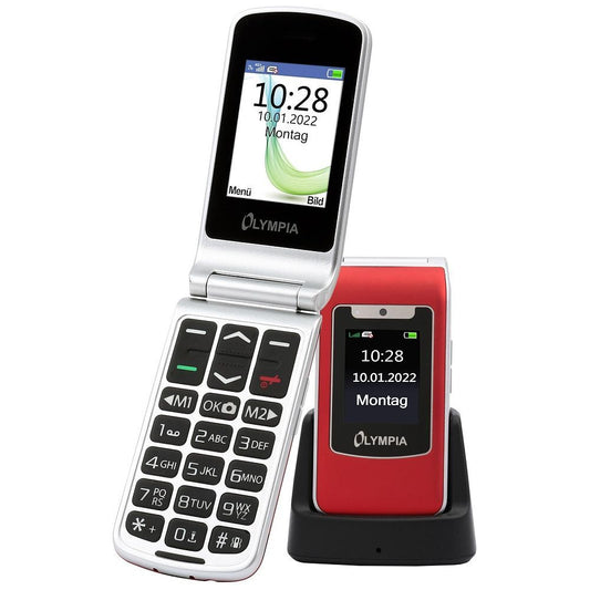 Mobiltelefon Olympia Style Duo, 48MB, Rot 2298