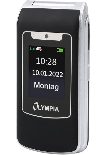Mobiltelefon Olympia Style Duo, 48MB, Schwarz 2299