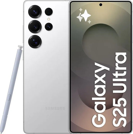 Mobiltelefon Samsung Galaxy S25 Ultra, 256GB, 12GB, Titanium Whitesilver DACH SM-S938BZSDEUE