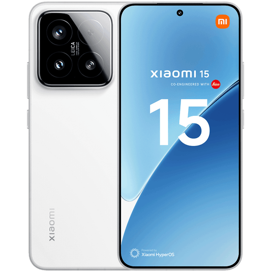 Mobiltelefon Xiaomi 15 5G Dual SIM, 512GB, 12GB, Weiß MZB0IU5EU