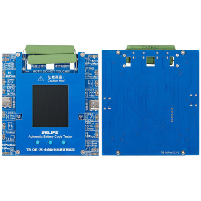 Relife TB-06 Pro Service Tester zur Überprüfung der Zyklusanzahl des Akkus Apple iPhone 11 - 16 Serie