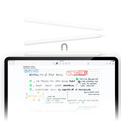 Touch Pen Acefast V1, Aktive Version, Weiß