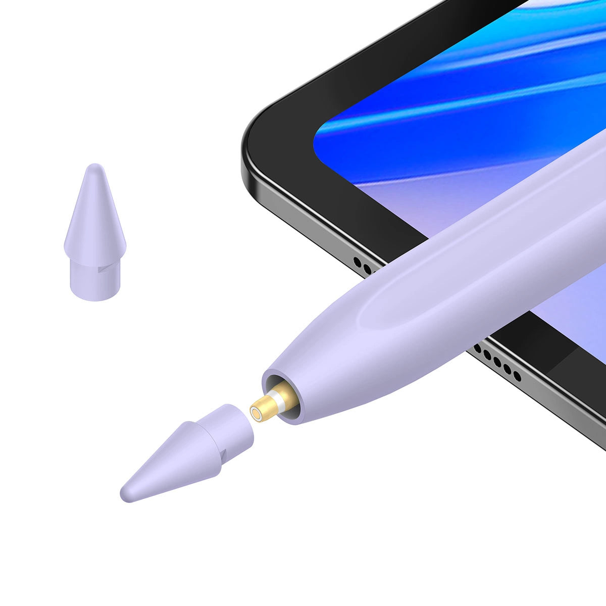Touch Pen Baseus Smooth Writing 2 Series für Apple iPad, Aktive Wireless-Version, Lila SXBC060105