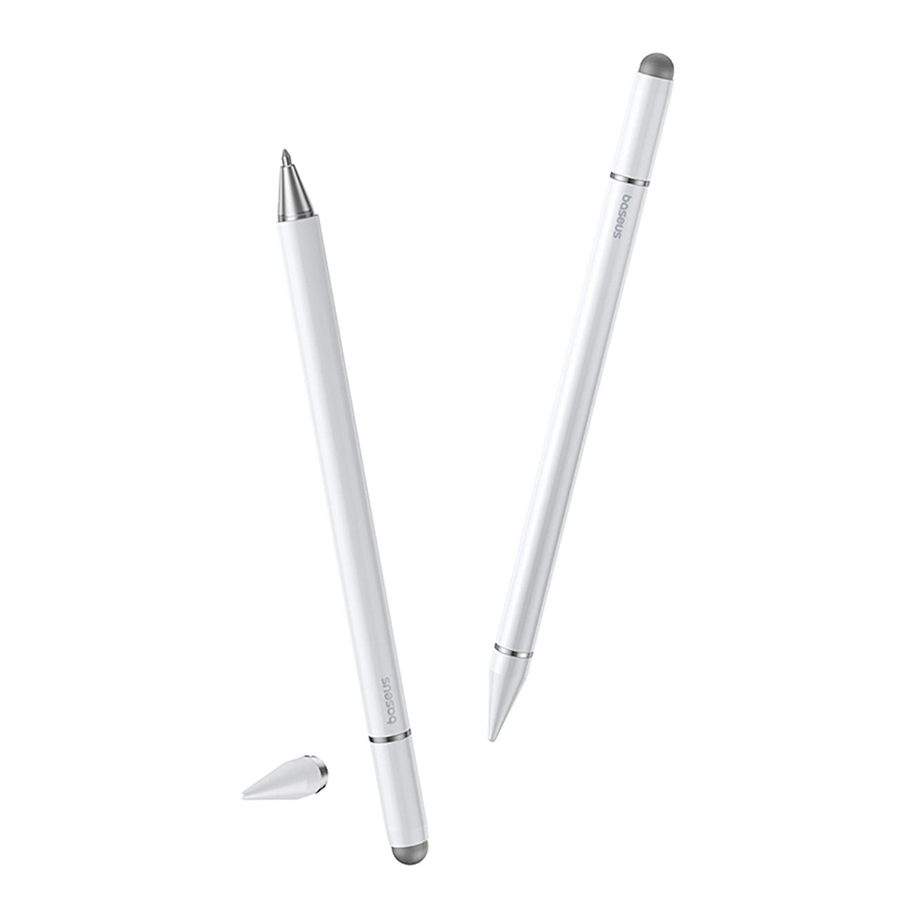 Touch Pen Baseus Smooth Writing 3 Magnetic 3in1 Series, Passive Version, White P80080804213-00