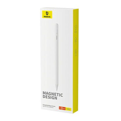 Touch Pen Baseus Smooth Writing 2 Magnetic Series for Apple iPad, Active Version, White P80015802213-02