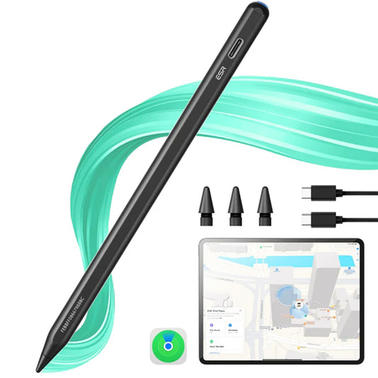 Touch Pen ESR Geo für Apple iPad, Aktive Version, Schwarz