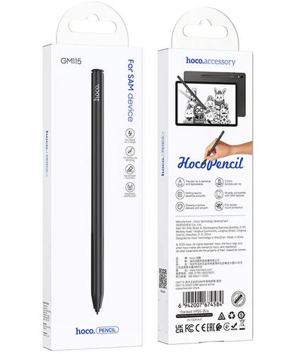 Touch Pen HOCO GM115, Schwarz