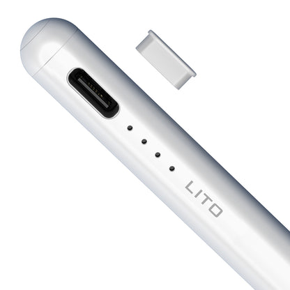 Touch Pen Lito K1 für Apple iPad, Aktive Version, Weiß
