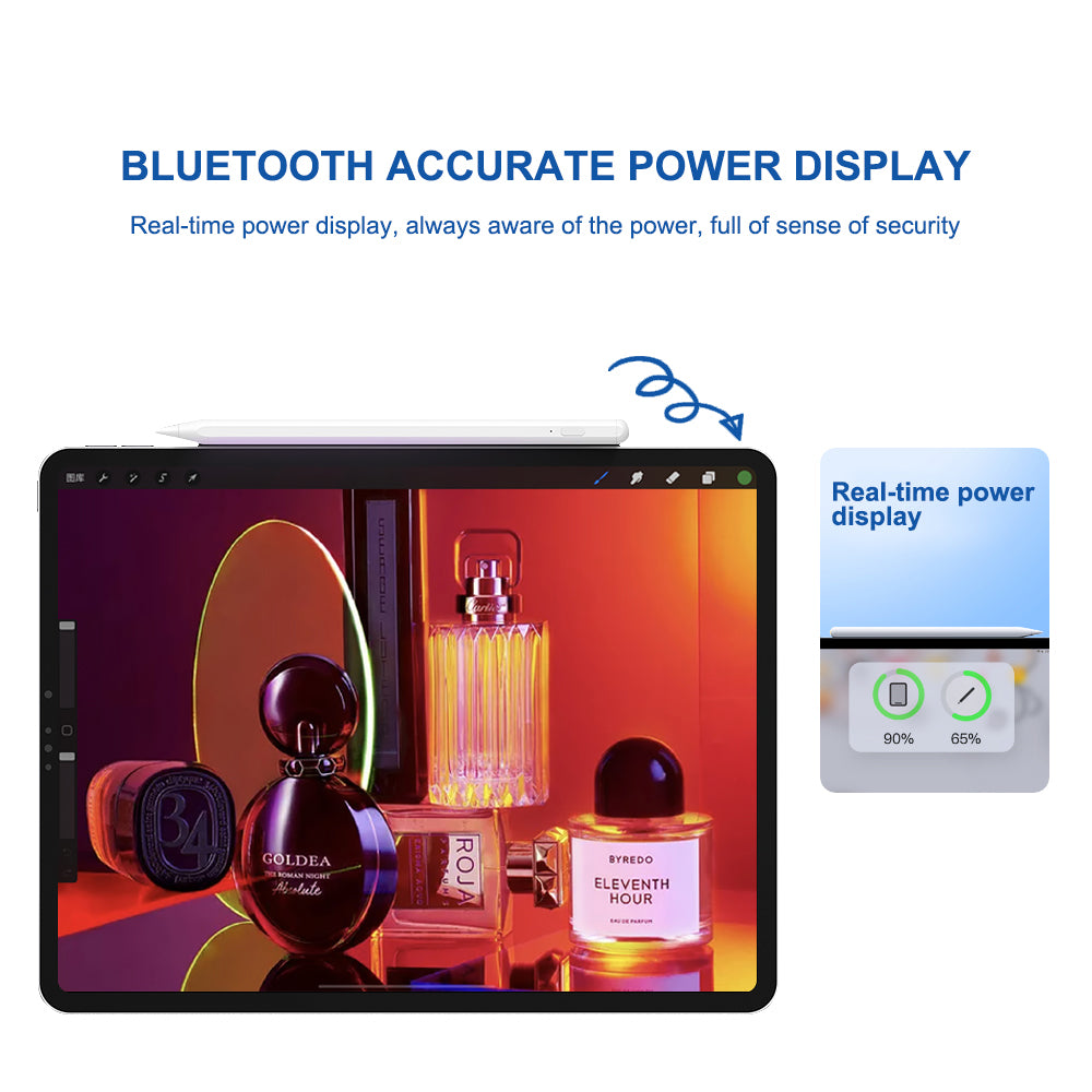 Touch Pen Lito K1 für Apple iPad, Aktive Version, Weiß