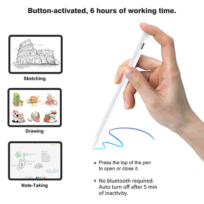 Touch Pen Lito T3, Aktive Version, Weiß
