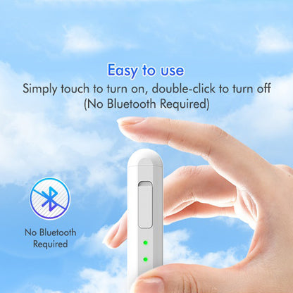 Touch Pen Techsuit AX10-T für Apple iPad, Aktive Version, Weiß