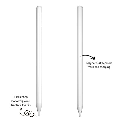 Touch Pen Techsuit M2 für Apple iPad, Aktive Version, Weiß